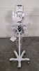 WELCH ALLYN SPOT LXI VITAL SIGNS MONITOR ON ROLLING STAND - 2