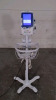 WELCH ALLYN SPOT LXI VITAL SIGNS MONITOR ON ROLLING STAND