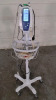 WELCH ALLYN SPOT VITAL SIGN MONITOR ON ROLLING STAND