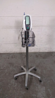 WELCH ALLYN 420 SERIES VITAL SIGNS MONITOR ON ROLLING STAND