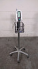 WELCH ALLYN 420 SERIES VITAL SIGNS MONITOR ON ROLLING STAND