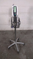 WELCH ALLYN 420 SERIES VITAL SIGNS MONITOR ON ROLLING STAND