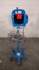GE DINAMAP DPC400NR VITAL SIGNS MONITOR ON ROLLING STAND