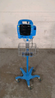 GE DINAMAP DPC400N VITAL SIGNS MONITOR ON ROLLING STAND