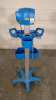 GE DINAMAP V100 VITAL SIGNS MONITOR ON ROLLING STAND - 2