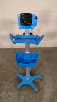 GE DINAMAP V100 VITAL SIGNS MONITOR ON ROLLING STAND