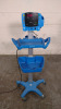 GE DINAMAP V100 VITAL SIGNS MONITOR ON ROLLING STAND