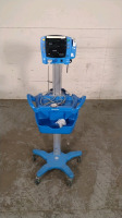 GE DINAMAP V100 VITAL SIGNS MONITOR ON ROLLING STAND
