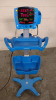GE DINAMAP V100 VITAL SIGNS MONITOR ON ROLLING STAND