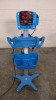 GE DINAMAP V100 VITAL SIGNS MONITOR ON ROLLING STAND