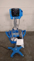 GE DINAMAP V100 VITAL SIGNS MONITOR ON ROLLING STAND