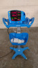 GE DINAMAP V100 VITAL SIGNS MONITOR ON ROLLING STAND