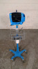GE DINAMAP V100 VITAL SIGNS MONITOR ON ROLLING STAND