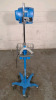 GE DINAMAP V100 VITAL SIGNS MONITOR ON ROLLING STAND - 2