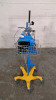 GE V100 VITAL SIGNS MONITOR ON ROLLING STAND