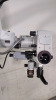 ZEISS OPMI MOVENA SURGICAL MICROSCOPE WITH SINGLE BINOCULAR (10X/21 B, F 170 T*, BOTTOM LENS, SONY MCC-500MD HD CAMERA CONTROL UNIT, S7 ROLLING STAND - 7