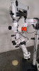 LEICA WILD M691 SURGICAL MICROSCOPE WITH SINGLE BINOCULAR (10X/21 GLASSES), VIEWING ATTACHMENT (10X/21 GLASSES), BOTTOM LENS (F=200MM), FOOTSWITCH, ROLLING STAND - 2
