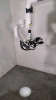 LEICA M525 SURGICAL MICROSCOPE WITH TRIPLE BINOCULARS ON ULT 500 ((3) 10X/21 GLASSES), FOOTSWITCH, ON OH4 ROLLING STAND - 3