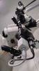 LEICA M525 SURGICAL MICROSCOPE WITH TRIPLE BINOCULARS ON ULT 500 ((3) 10X/21 GLASSES), FOOTSWITCH, ON OH4 ROLLING STAND - 6