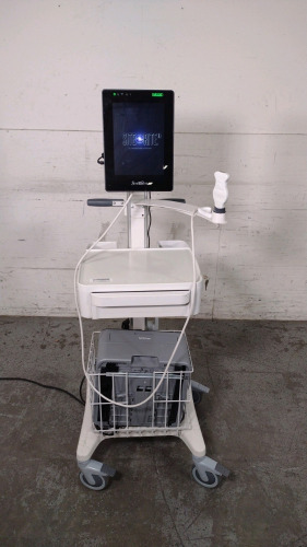 BARD SITE RITE 8 PORTABLE ULTRASOUND WITH 1 PROBE ON ROLLING STAND (SN DYBVAC518)