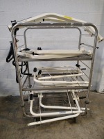 STRYKER LOT OF TRAPEZE ATTACHMENT PARTS FOR HOSPITAL BEDS NO RACK