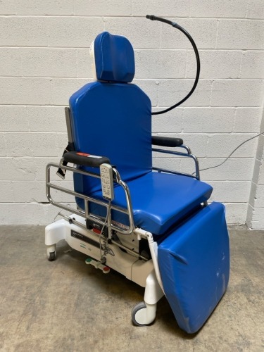 TRANSMOTION TMM5 MOBLIE SURGICAL STRETCHER CHAIR W HAND CONTROL