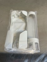EXERGEN TAT-5000 SERIES KEYLESS LOCKING WALL MOUNT FOR INSTRUMENT AND CAPS THERMOMETER NOT INCLUDED