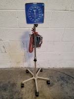 MABIS LEGACY SPHYGMOMANOMETER ON ROLLING STAND