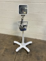 WELCH ALLYN SPHYGMOMANOMETER ON ROLLING STAND