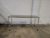 STAINLESS STEEL ROLLING TABLE