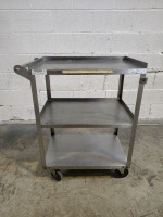 LAKESIDE STAINLESS STEEL UTILITY CART