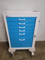 METRO BASIX ROLLING SUPPLIES CART