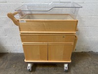 WOODEN BASSINET