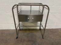 SMITH & NEPHEW STAINLESS STEEL BASSINET