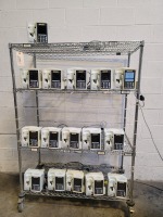 PLUM A LOT OF 16 INFUSION PUMPS NO RACK