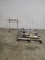 LOT OF 4 WALKERS SKID