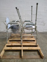LOT OF 3 COMMODES SKID