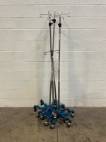 LOT OF 4 IV POLES