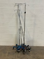 LOT OF 4 IV POLES