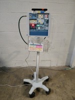 ALLIED HEALTHCARE AHP300 VENTILATOR ON ROLLING STAND