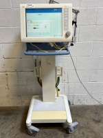 DRAGER EVITA XL VENTILATOR ON ROLLING STAND