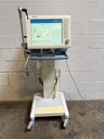 DRAGER EVITA XL VENTILATOR ON ROLLING STAND