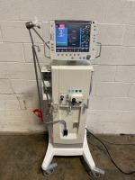GE ENGSTROM CARESTATION VENTILATOR ON ROLLING STAND
