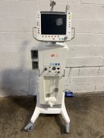 GE ENGSTROM CARESTATION VENTILATOR ON ROLLING STAND