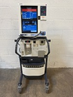 NELLCOR PURITAN BENNETT 840 VENTILATOR ON ROLLING STAND