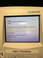 SIEMENS DCA VANTAGE HBA1C ANALYZER
