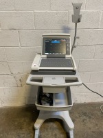GE MAC 5500HD EKG/ECG MACHINE ON ROLLING STAND