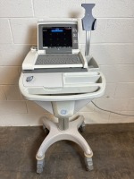 GE MAC5500 EKG/ECG MACHINE ON ROLLING STAND