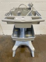 GE MAC EKG CART WITH MAC 1100, MAC 1200, MAC 1200ST PATIENT CABLE