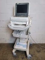 PHILIPS AGEWRITER TC50 ECG/EKG W/ LEADS ON CART